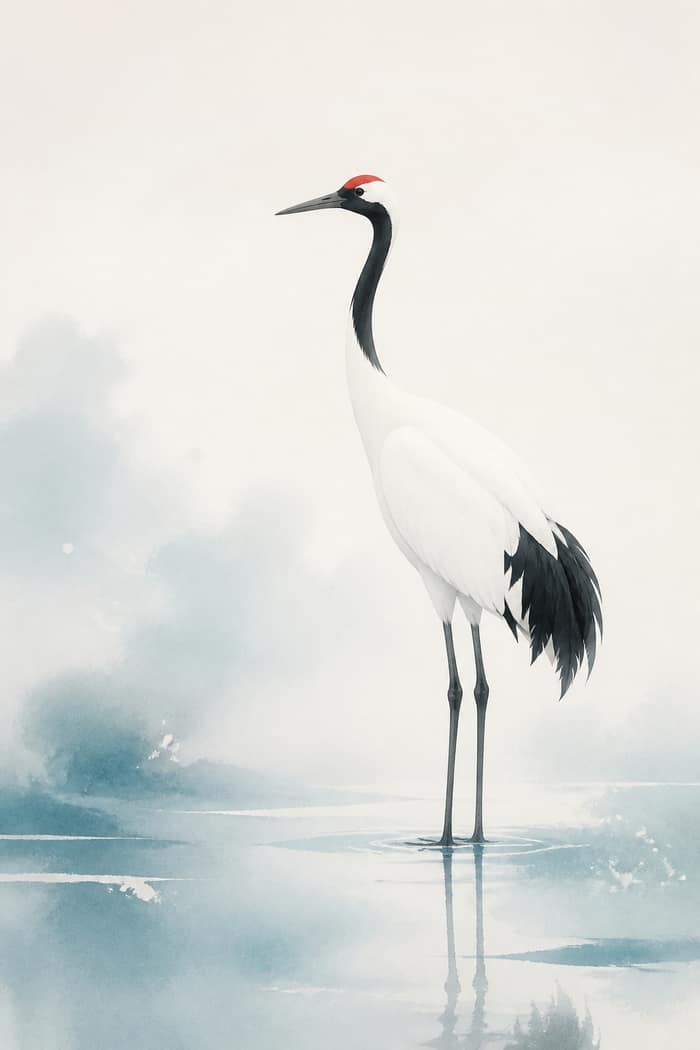 极简现代杂志风格插画｜安静、柔和、克制