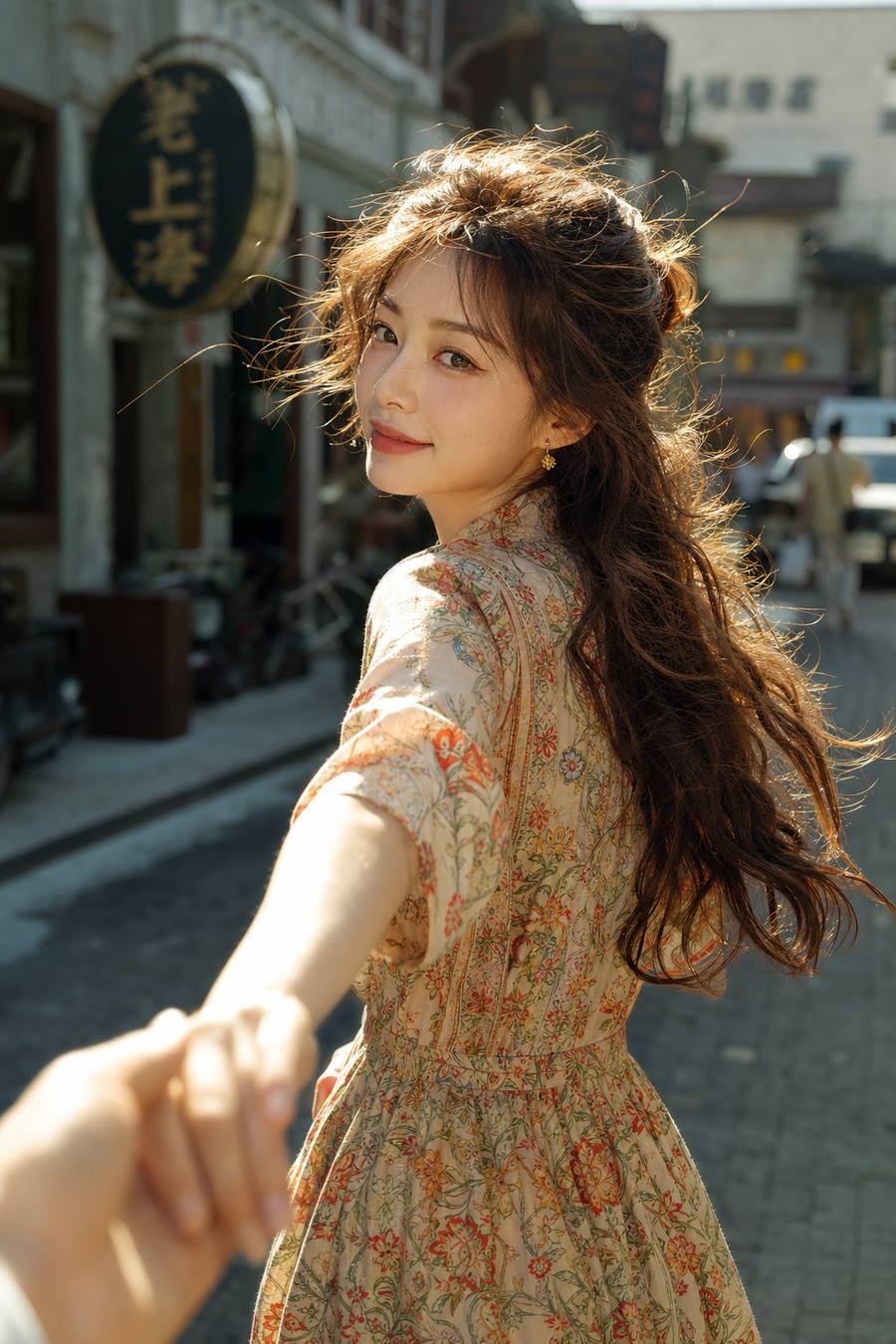 牵手回眸直拍|女友感写真